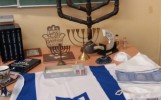 ekspozycja przedmiotów związanych z tradycją żydowską