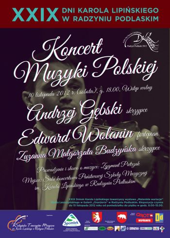 Koncert Muzyki Polskiej w ramach XXIX Dni Karola Lipińskiego