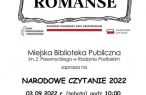 Narodowe Czytanie 2022 w Powiecie Radzyńskim