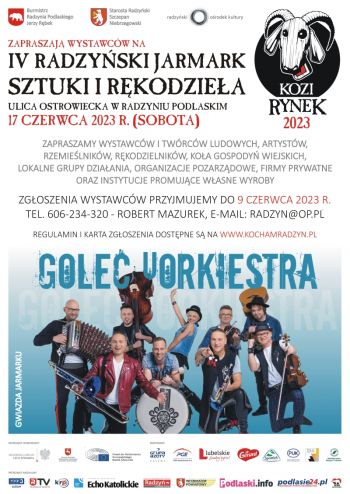 IV Radzyński Jarmark Sztuki i Rękodzieła Kozirynek 2023.
