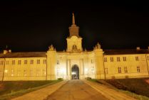 Radzyń Podlaski pałac w nocy